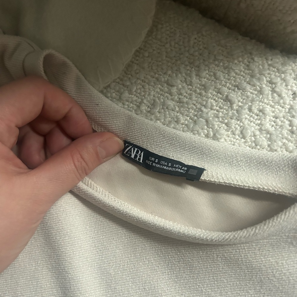 Zara Cream Dress - Picture 2 of 2